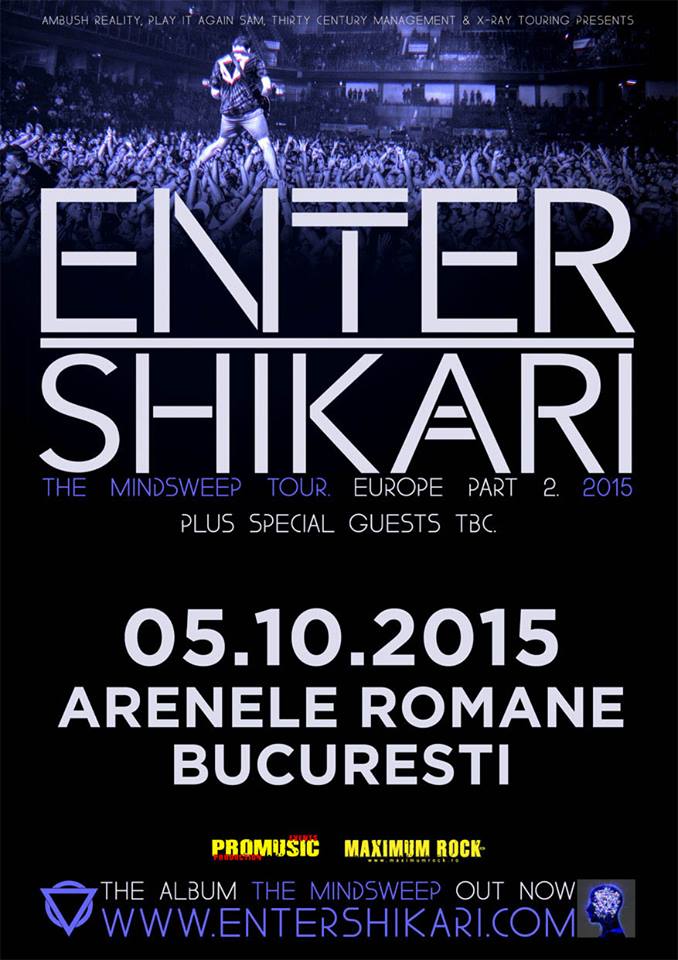 Ultimele 50 de bilete la pret promotional la concertul Enter Shikari de la Bucuresti